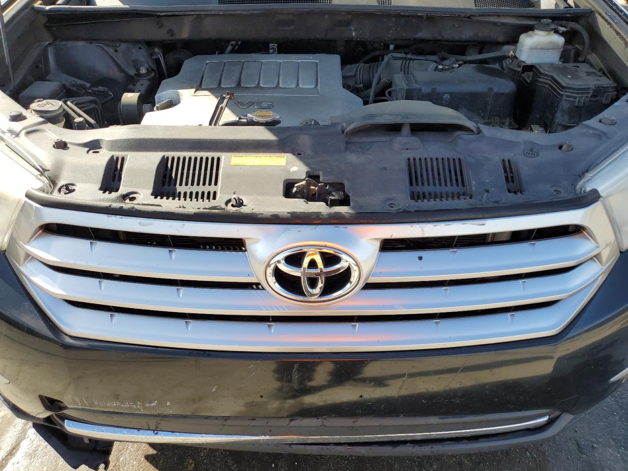 2012 Toyota Highlander VIN 5TDDK3EH8CS117564 Copart auction photo, all over damage thumbnail 12