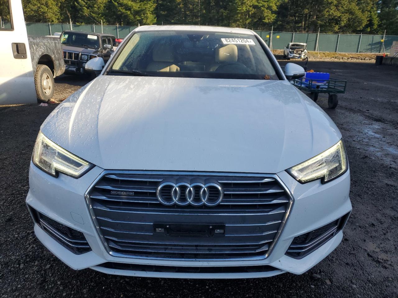2017 Audi A4 VIN WAUENAF4XHN049242 Copart auction photo, undercarriage damage thumbnail 5