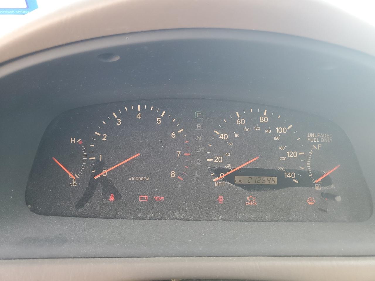 1997 Lexus ES VIN JT8BF22G6V5010568 Copart auction photo, front end / minor dent/scratches damage thumbnail 9