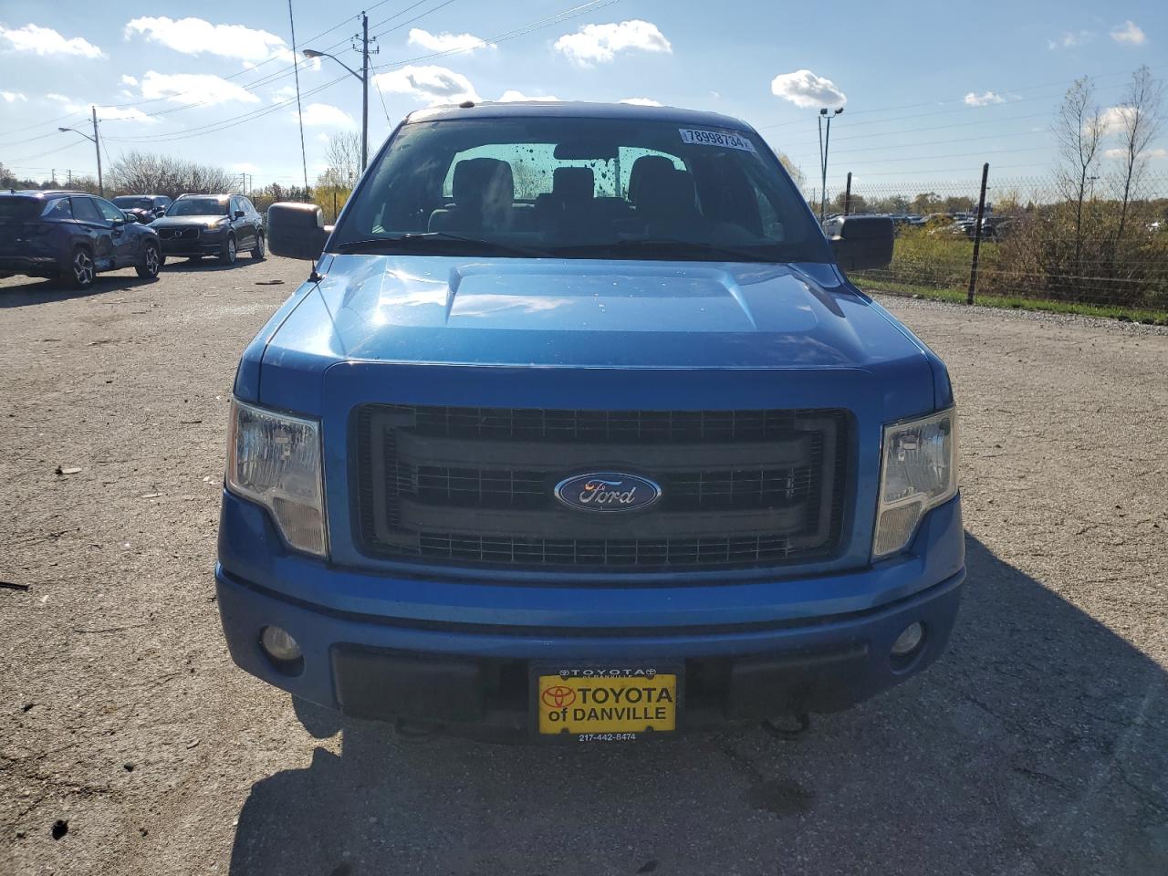2014 Ford F-150 VIN 1FTFX1EF9EFA61344 Copart auction photo, rear end / undercarriage damage thumbnail 5
