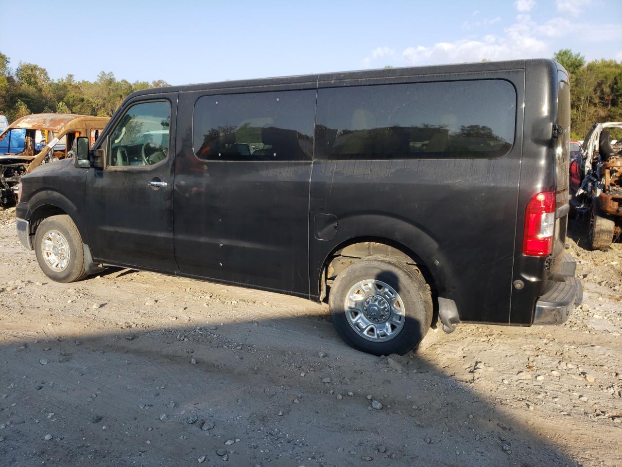 2014 Nissan NV VIN 5BZAF0AA3EN160328 Copart auction photo, water/flood damage thumbnail 2