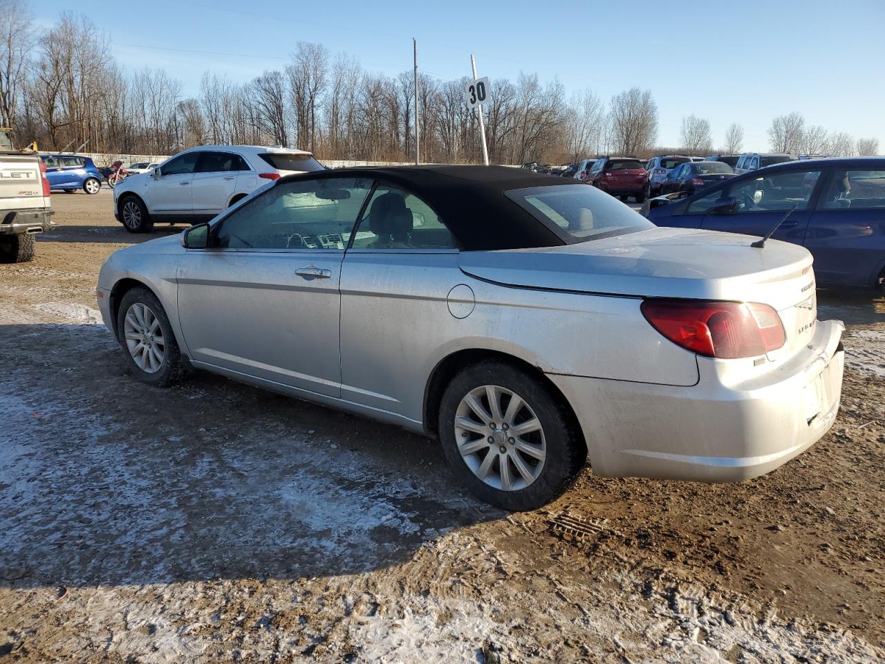 2010 Chrysler Sebring VIN 1C3BC5ED5AN172204 Copart auction photo, rear end / minor dent/scratches damage thumbnail 2