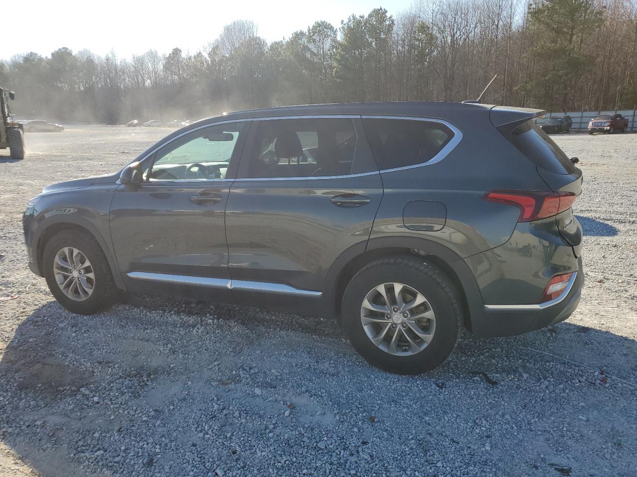 2020 Hyundai Santa Fe VIN 5NMS23AD6LH158417 Copart auction photo, side / minor dent/scratches damage thumbnail 2
