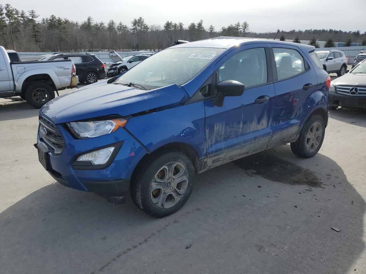 2019 Ford EcoSport VIN MAJ6S3FL8KC274738
