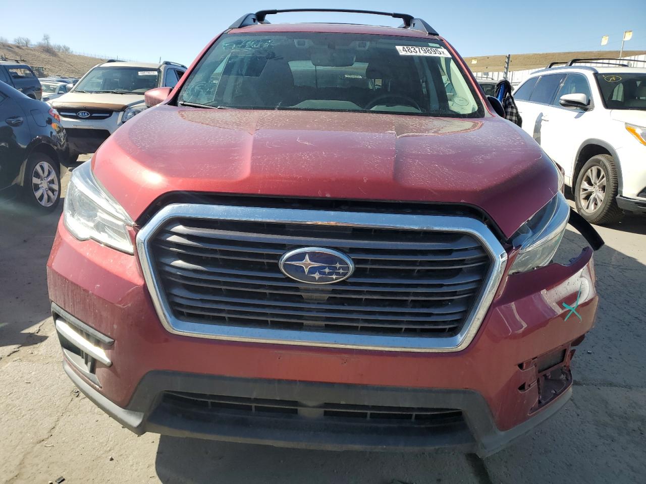 2021 Subaru Ascent VIN 4S4WMACD3M3442211 Copart auction photo, front end damage thumbnail 5