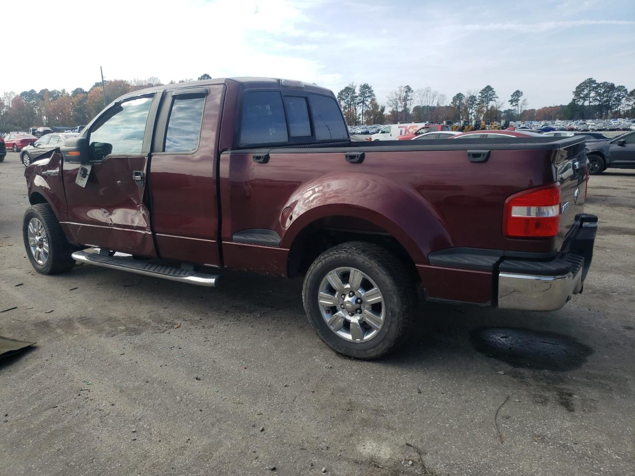 2009 Ford F-150 VIN 1FTRX02V99KA70156 Copart auction photo, front end damage thumbnail 2