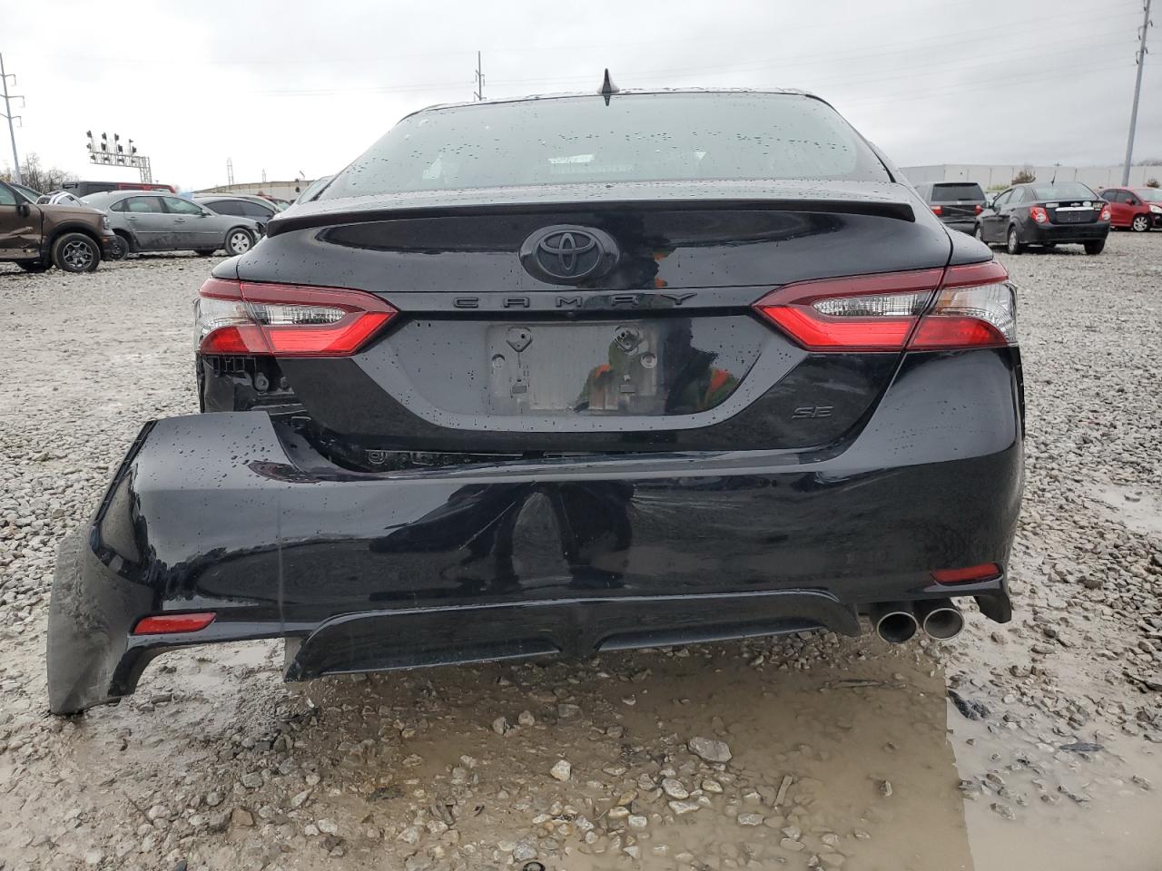 2023 Toyota Camry VIN 4T1T11AK4PU734106 Copart auction photo, front end / rear end damage thumbnail 6