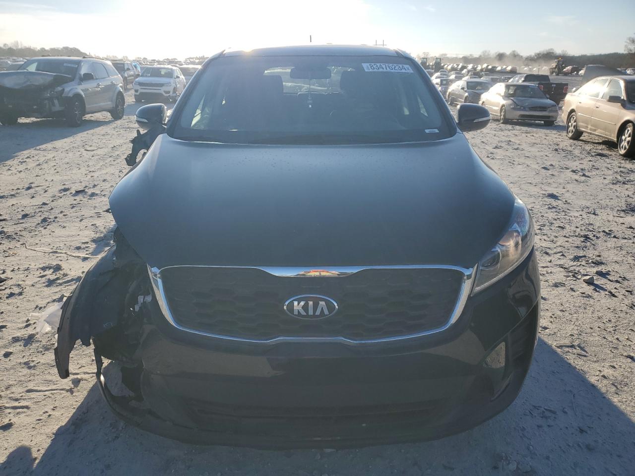2019 KIA Sorento VIN 5XYPG4A35KG523022 Copart auction photo, all over damage thumbnail 5