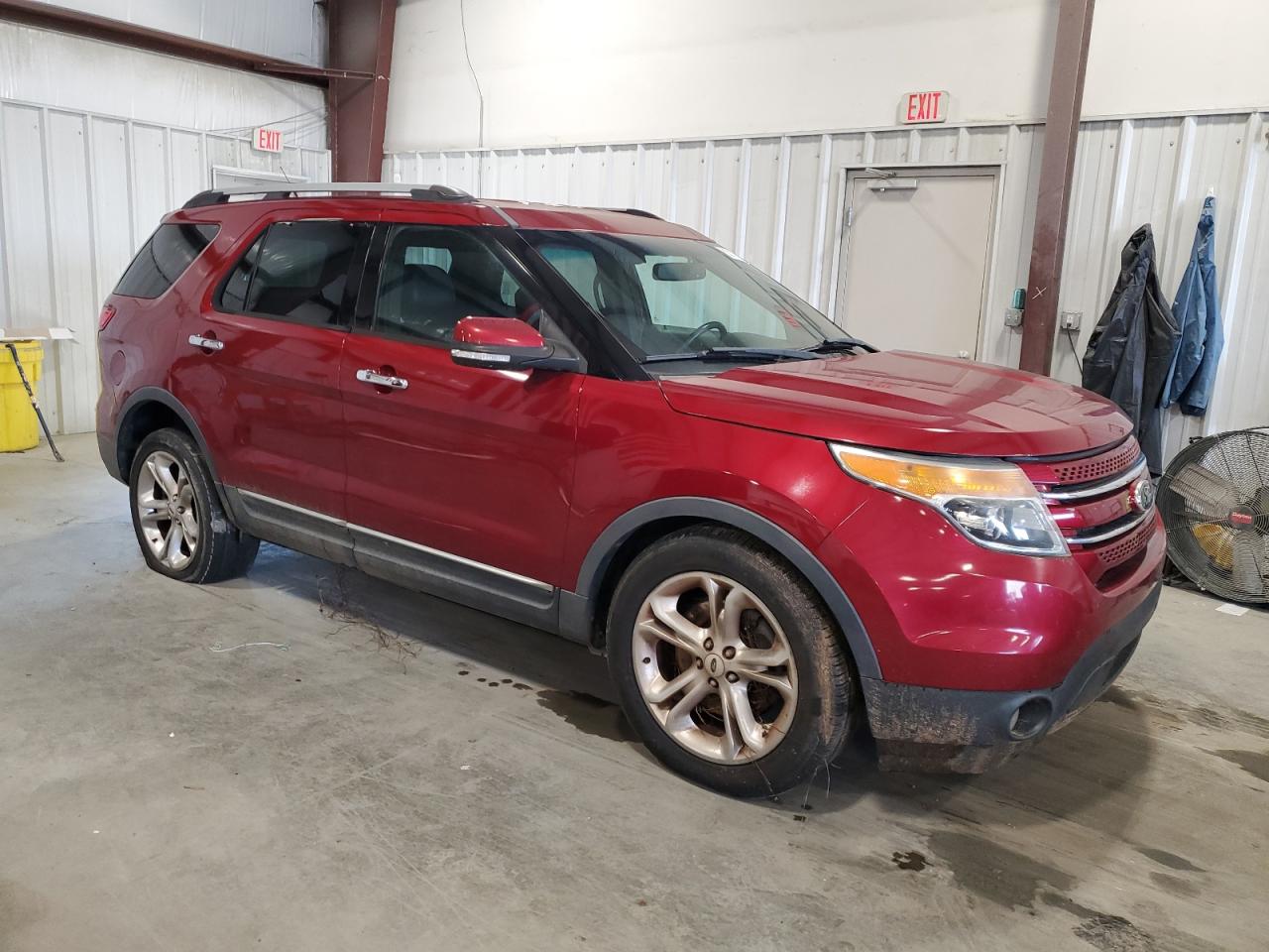 2014 Ford Explorer VIN 1FM5K7F81EGB64325 Copart auction photo, rear end damage thumbnail 4