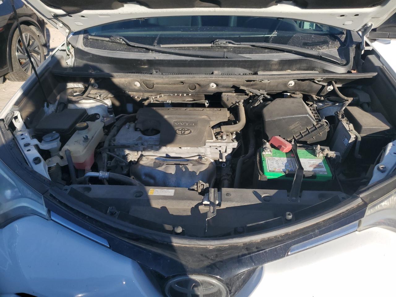 2017 Toyota RAV 4 VIN 2T3ZFREV0HW383265 Copart auction photo, side / front end damage thumbnail 12