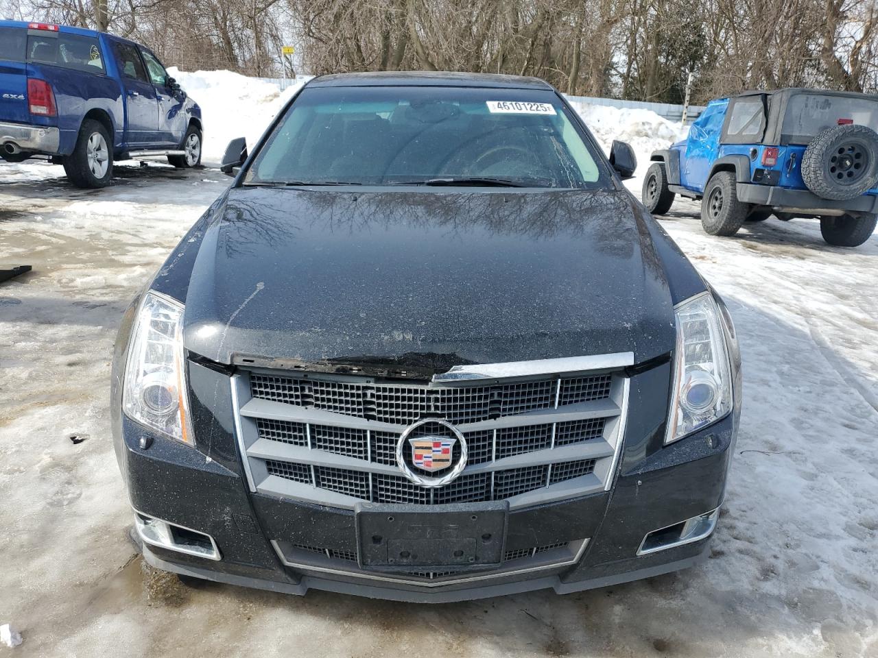 2008 Cadillac CTS VIN 1G6DT57V380176126 Copart auction photo, front end / undercarriage damage thumbnail 5