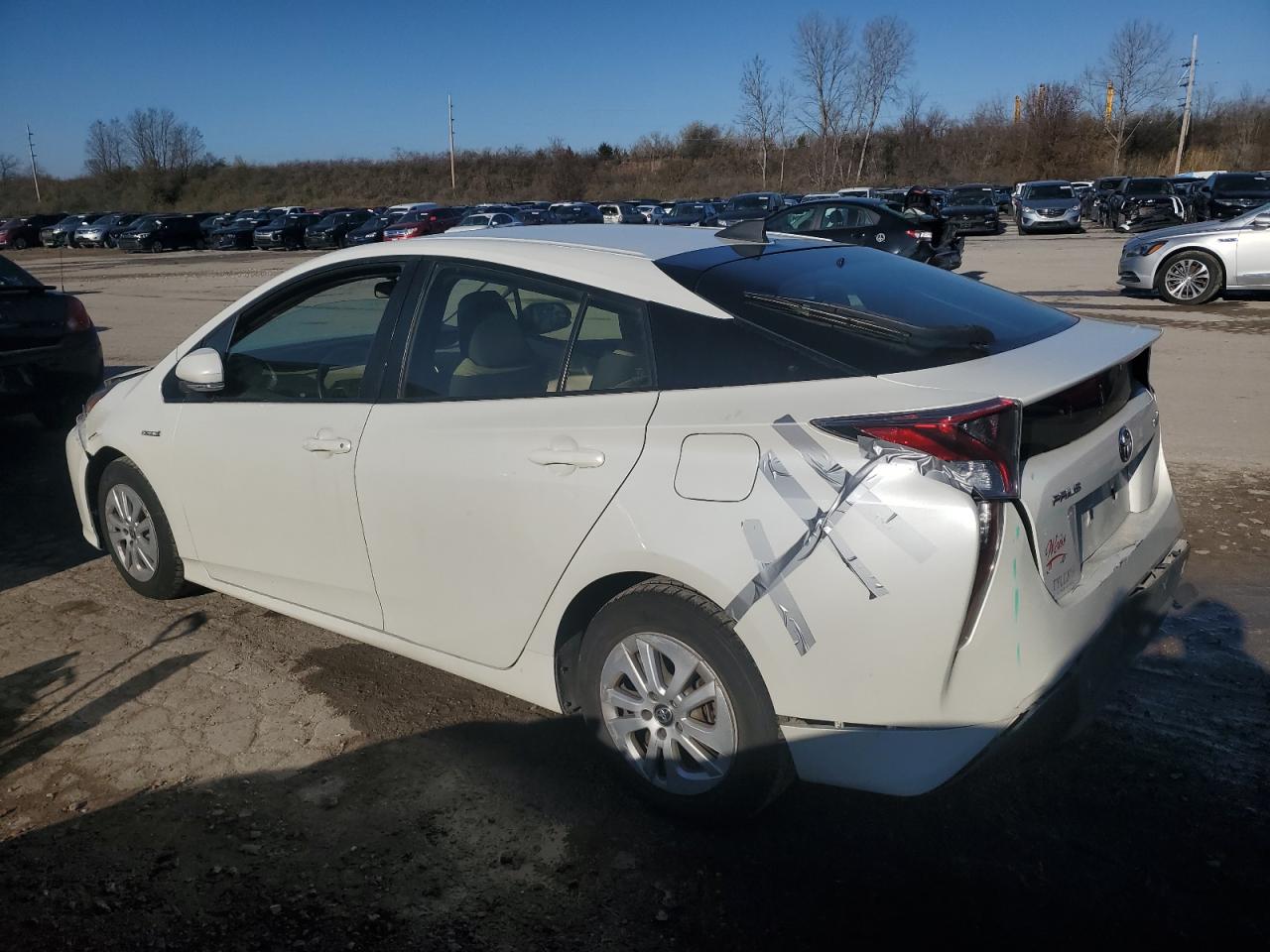 2016 Toyota Prius VIN JTDKBRFU7G3522599 Copart auction photo, rear end damage thumbnail 2