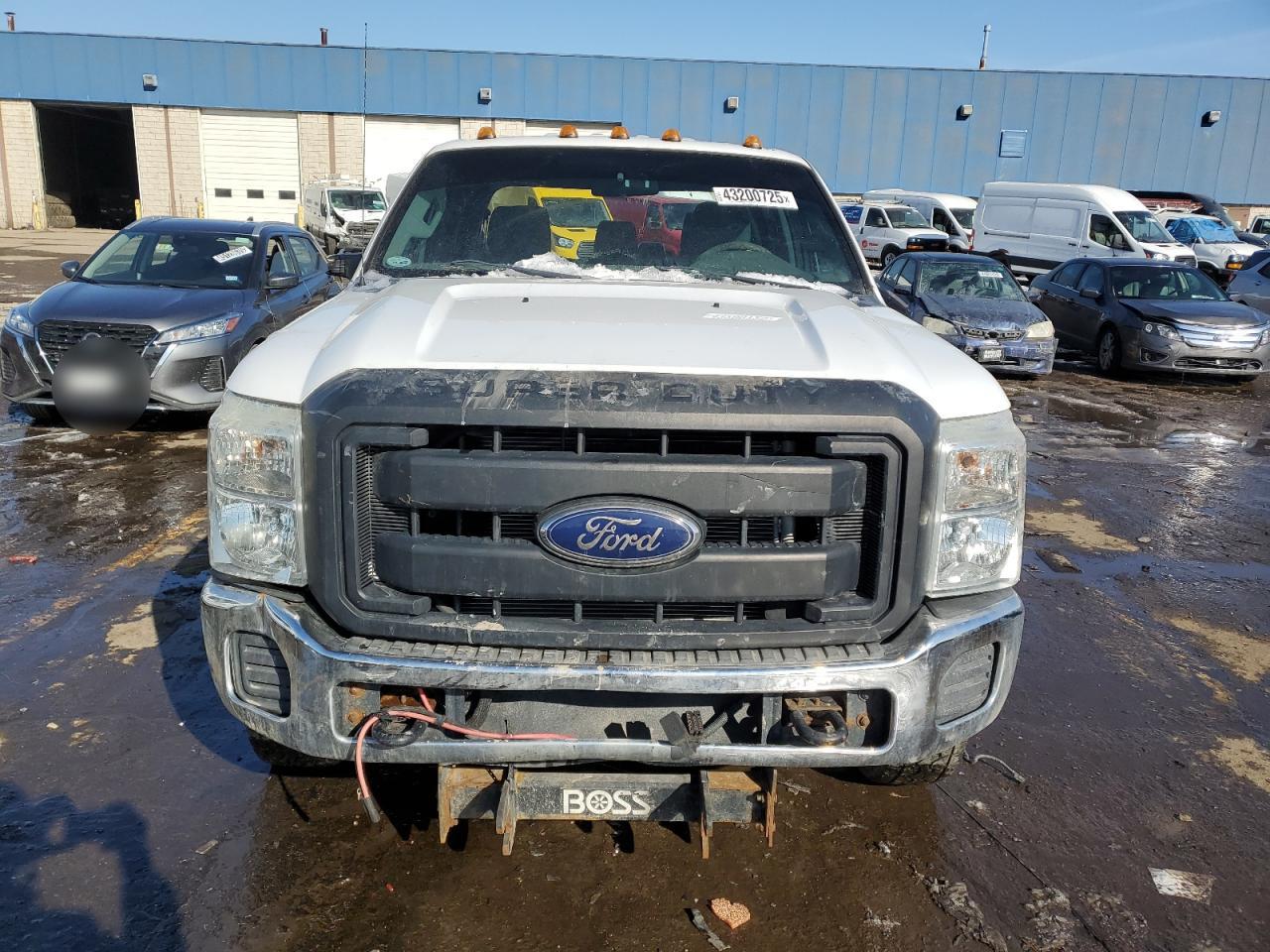 2013 Ford F350 VIN 1FT8W3D68DEB22860 Copart auction photo, rear end damage thumbnail 5