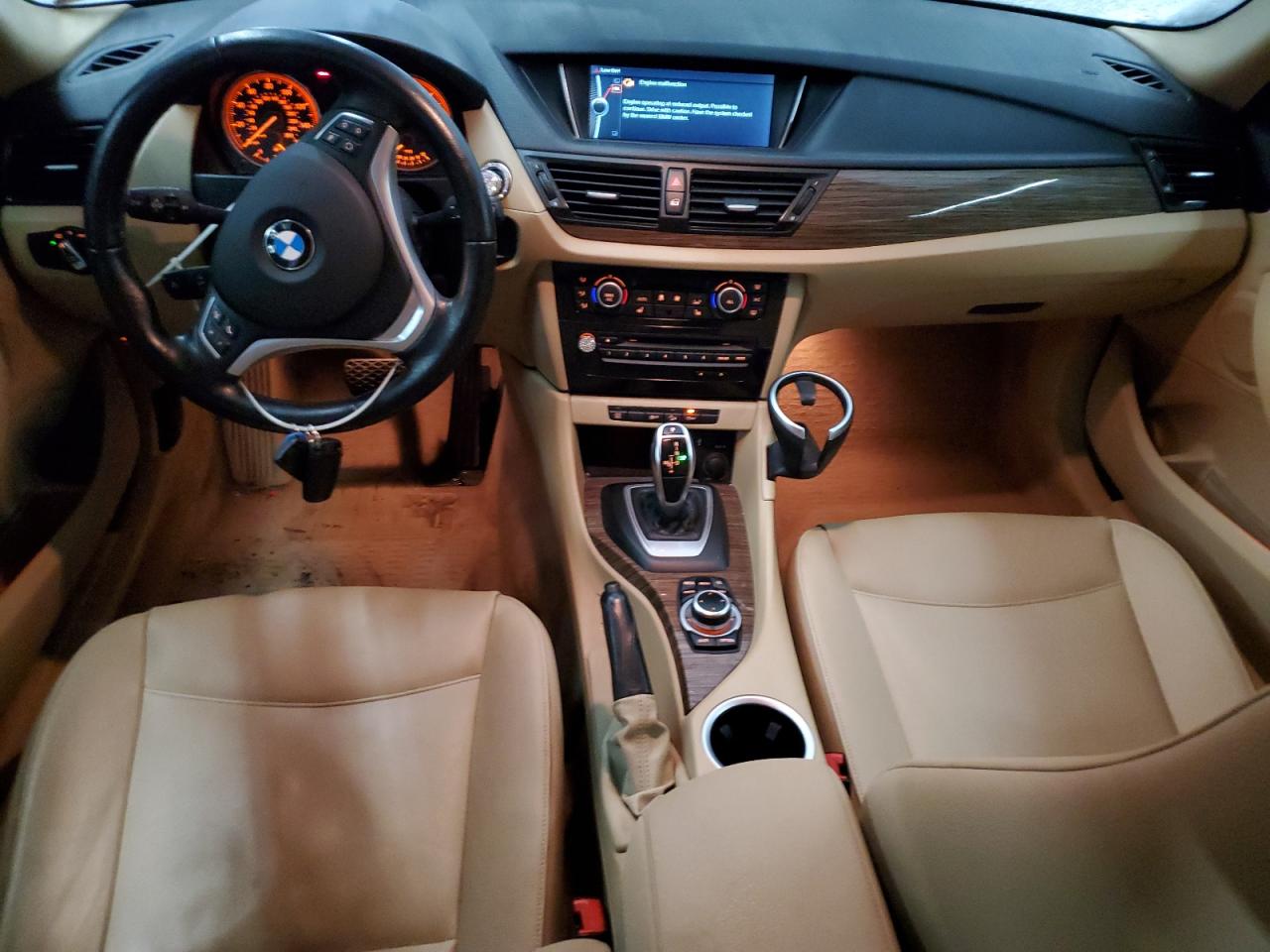 2014 BMW X1 VIN WBAVL1C51EVY12411 Copart auction photo, front end damage thumbnail 8