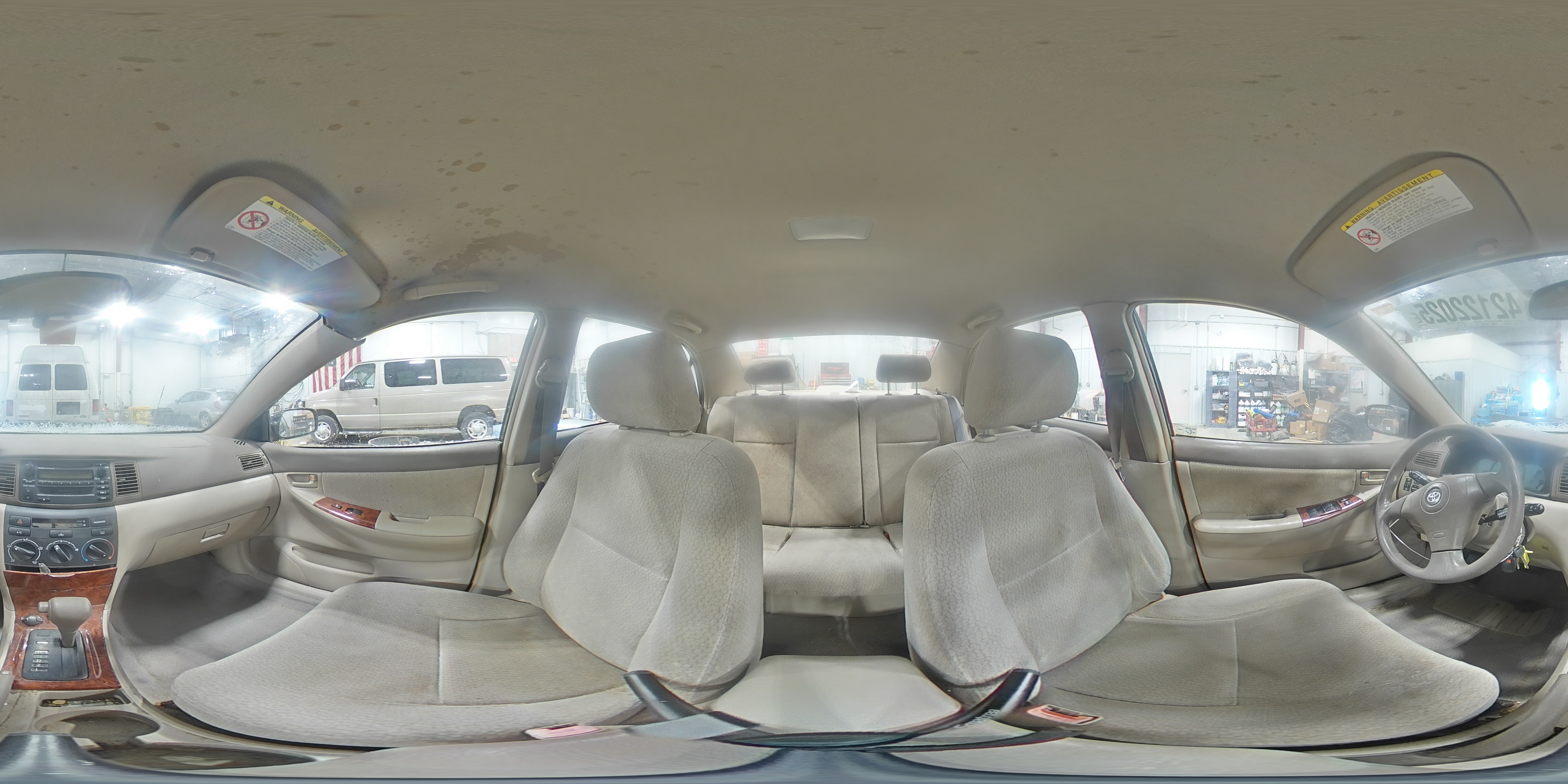 2003 Toyota Corolla VIN JTDBR32EX30047565 Copart auction photo, front end / minor dent/scratches damage thumbnail 13