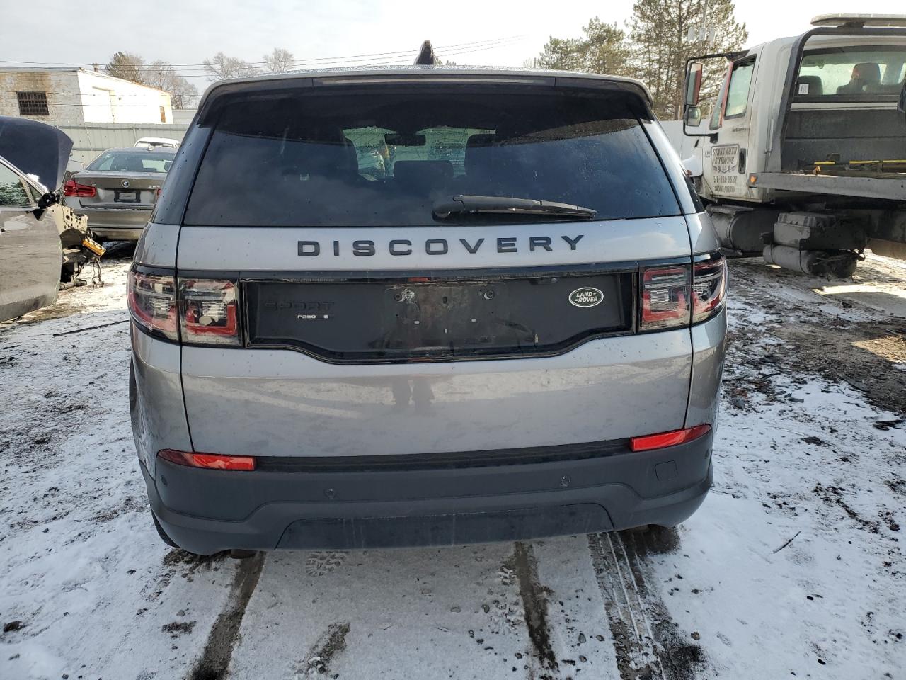 2020 Land Rover Discovery VIN SALCJ2FXXLH837668 Copart auction photo, front end / side damage thumbnail 6