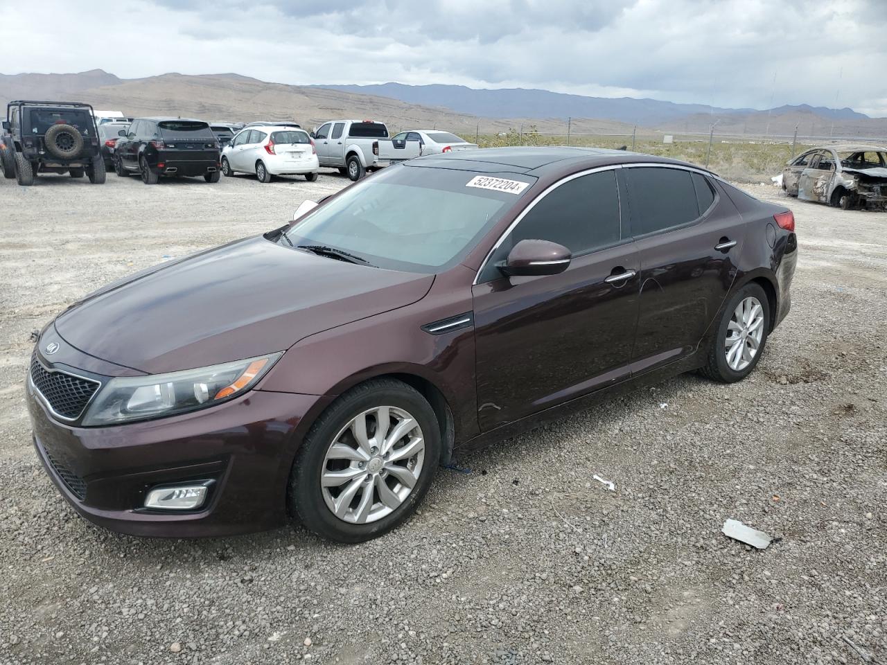2015 KIA Optima VIN 5XXGN4A75FG439205