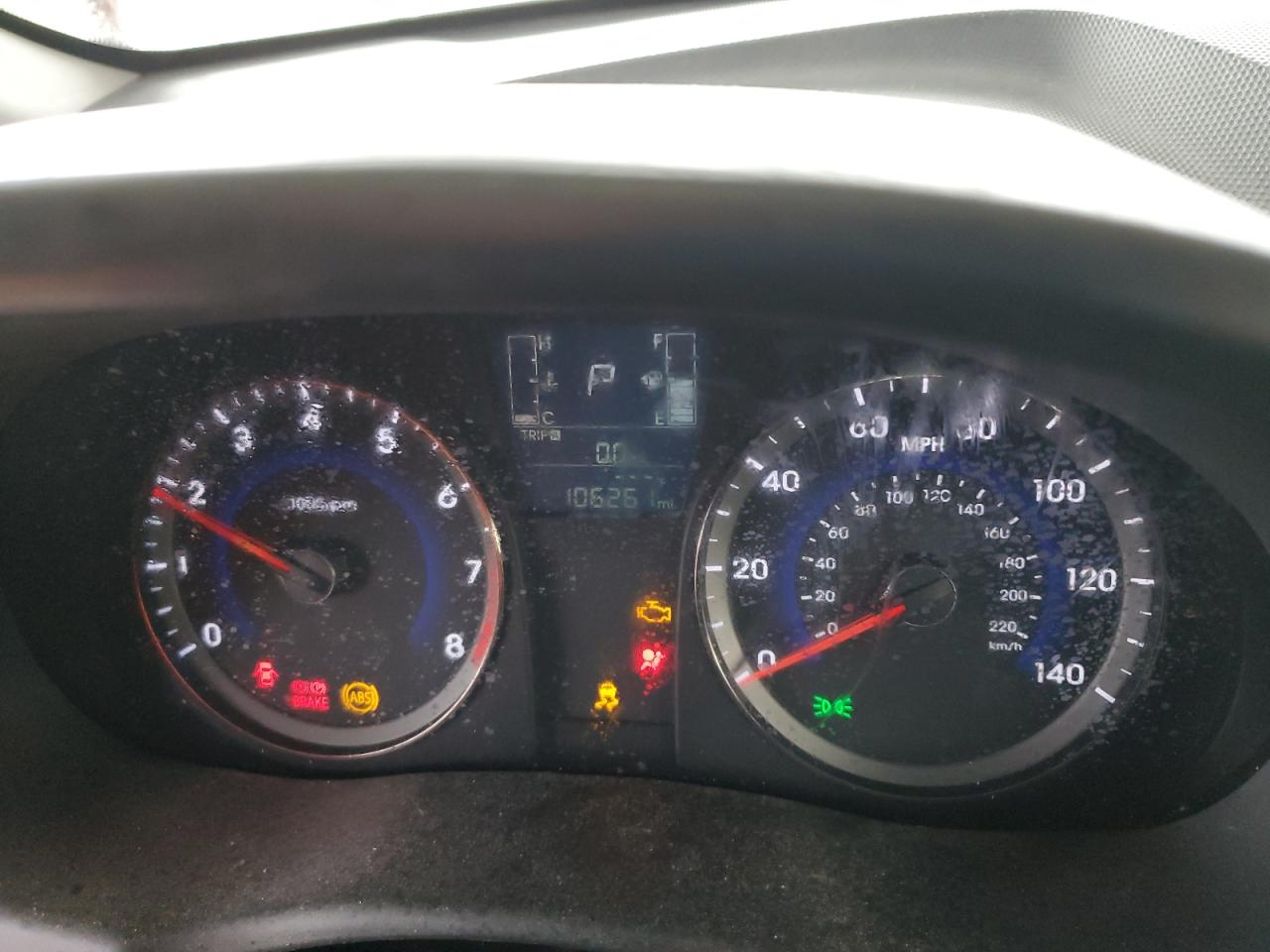 2017 Hyundai Accent VIN KMHCT4AE6HU374019 Copart auction photo, front end / side damage thumbnail 9