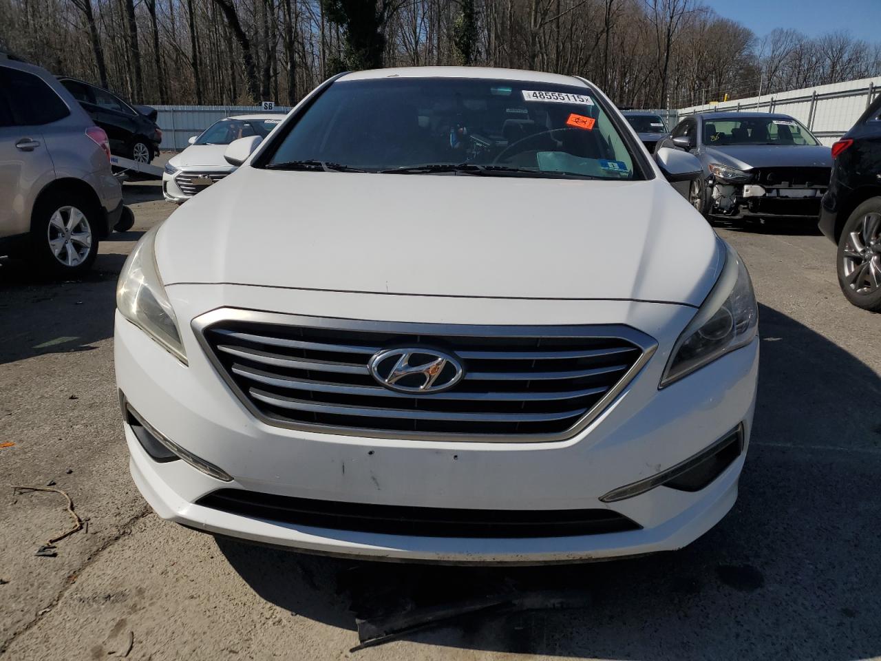 2015 Hyundai Sonata VIN 5NPE24AF5FH029872 Copart auction photo, rear end / undercarriage damage thumbnail 5