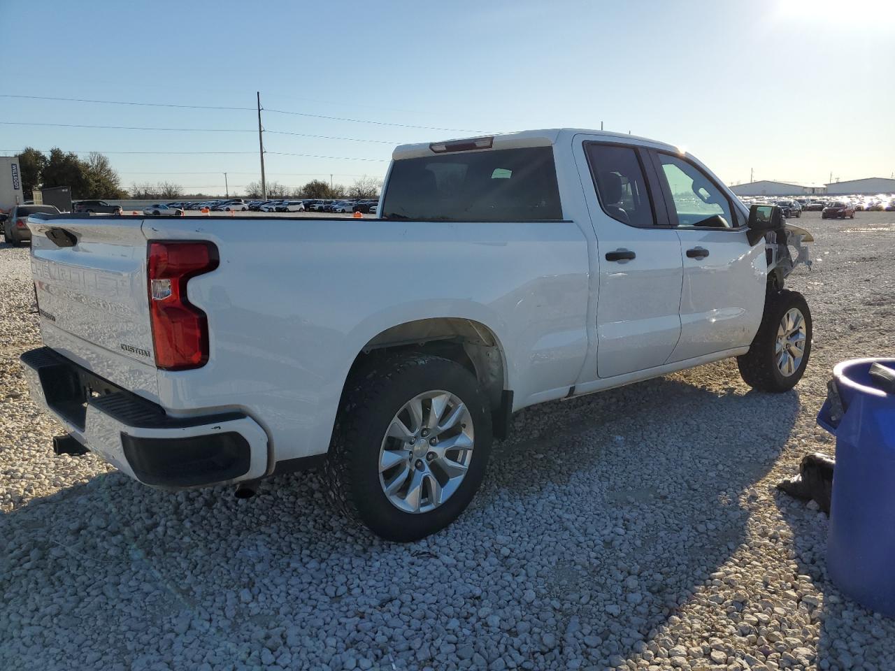 2020 Chevrolet Silverado VIN 1GCRWBEH9LZ336147 Copart auction photo, front end damage thumbnail 3