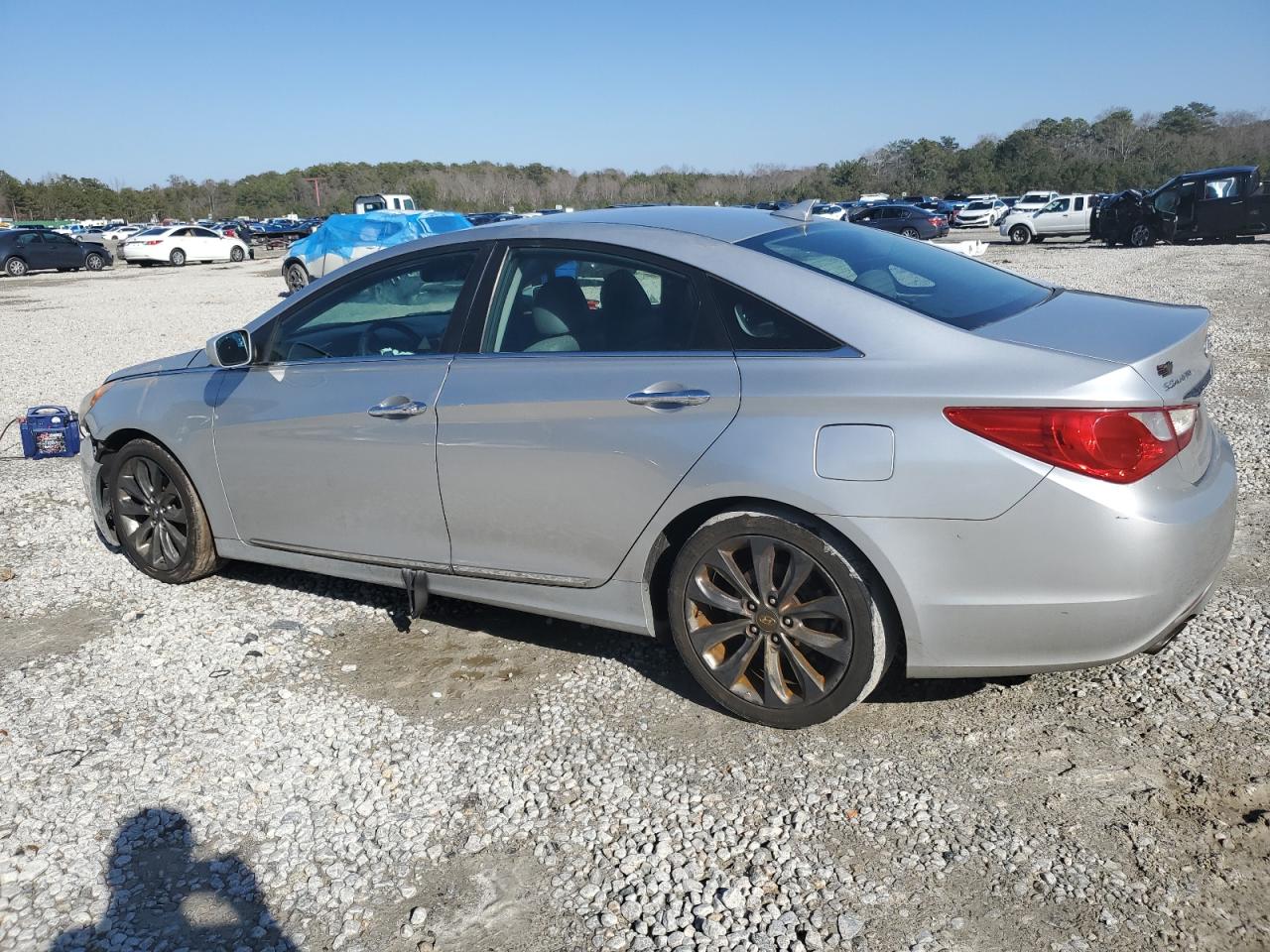 2011 Hyundai Sonata VIN 5NPEC4AC2BH271144 Copart auction photo, front end damage thumbnail 2