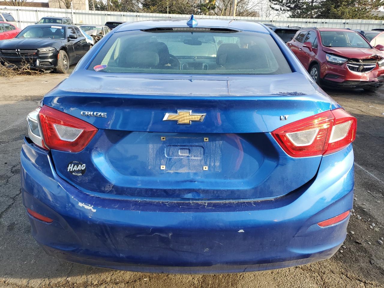 2016 Chevrolet Cruze VIN 1G1BE5SM7G7325939 Copart auction photo, all over damage thumbnail 6