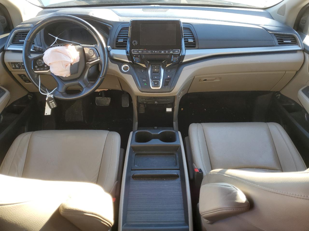 2019 Honda Odyssey VIN 5FNRL6H74KB052285 Copart auction photo, front end damage thumbnail 8
