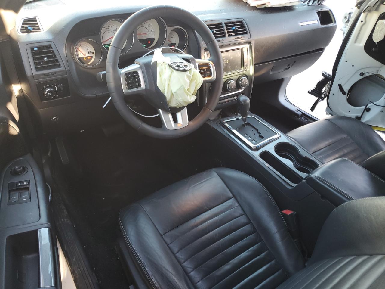 2012 Dodge Challenger VIN 2C3CDYAG1CH294976 Copart auction photo, front end / side damage thumbnail 8