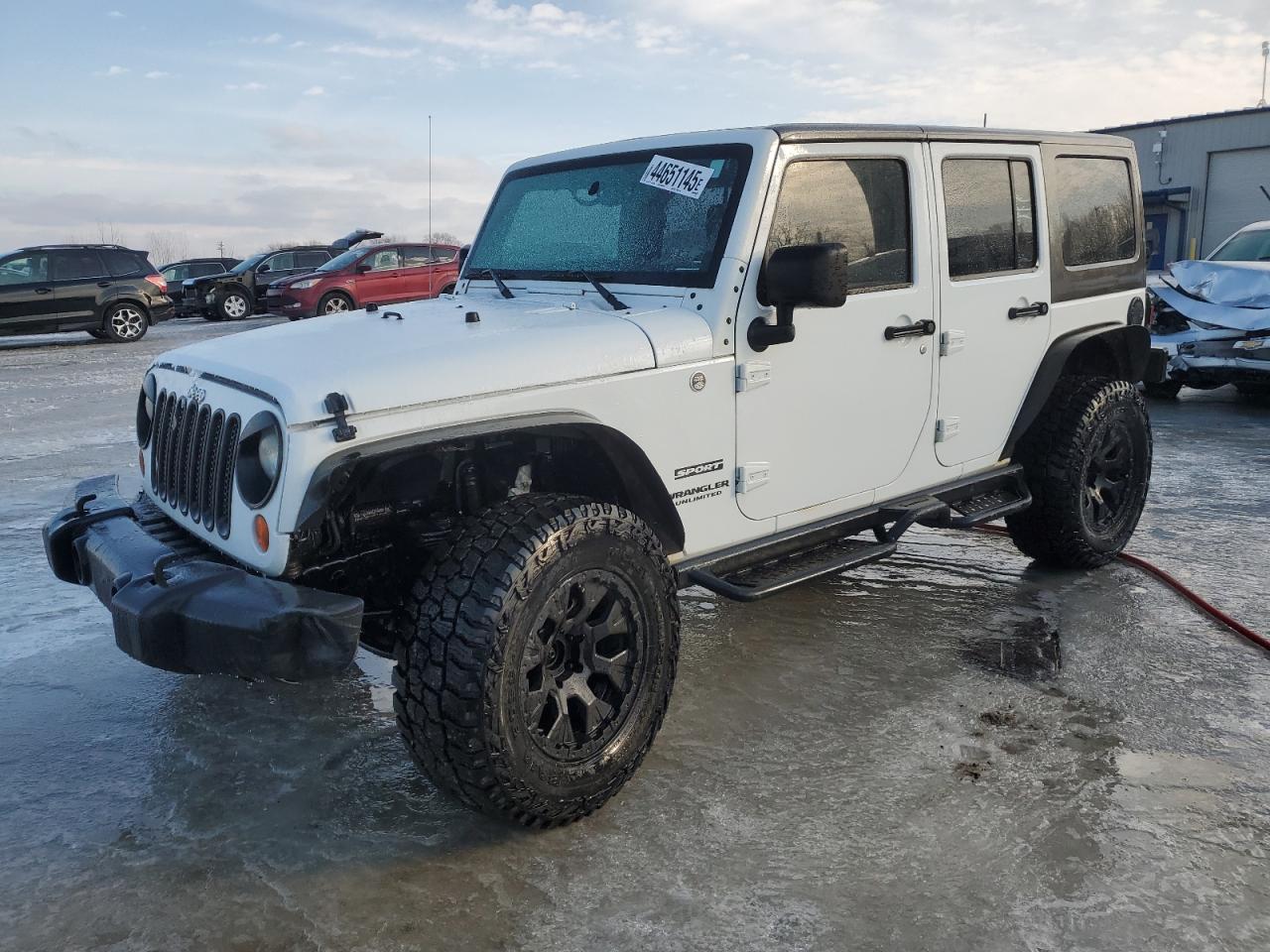 2012 Jeep Wrangler VIN 1C4BJWDG2CL107487