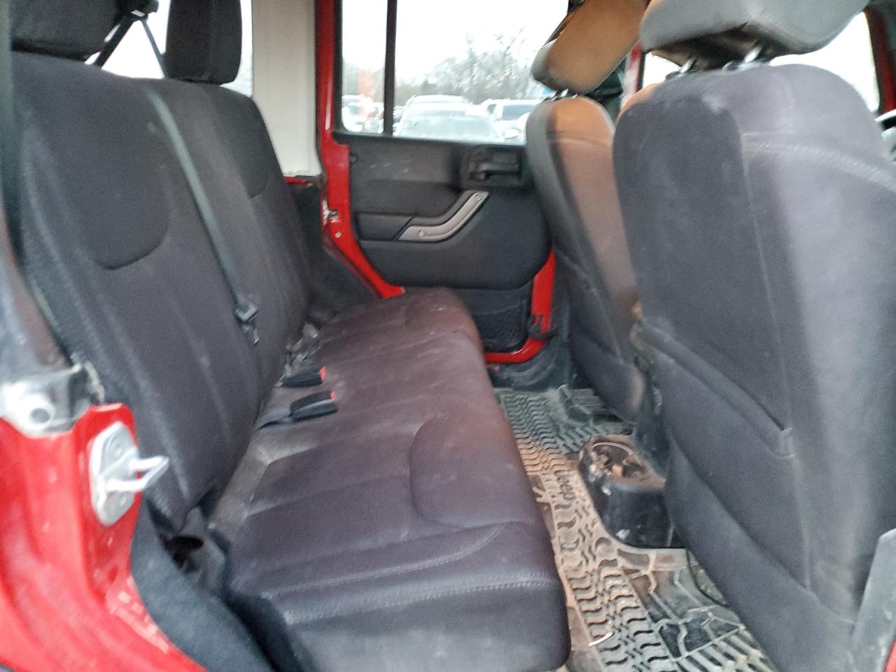 2014 Jeep Wrangler VIN 1C4BJWDG9EL133426 Copart auction photo, front end / rear end damage thumbnail 11