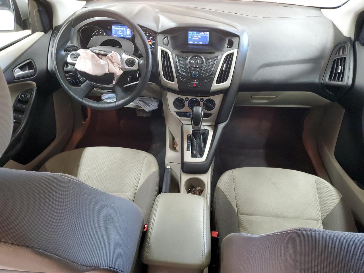 2014 Ford Focus VIN 1FADP3F2XEL121301 Copart auction photo, all over damage thumbnail 8