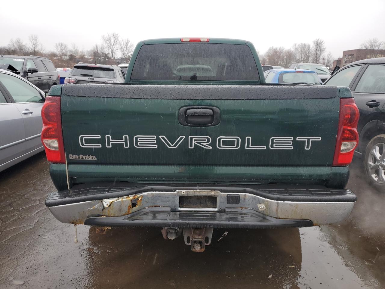 2003 Chevrolet Silverado VIN 2GCEC19V231299002 Copart auction photo, rear end damage thumbnail 6