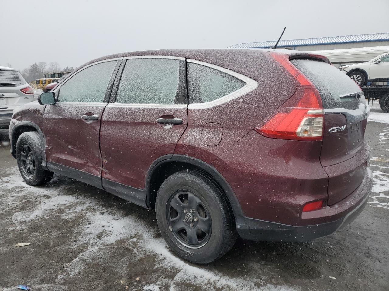 2015 Honda CR-V VIN 5J6RM4H37FL049277 Copart auction photo, side / front end damage thumbnail 2