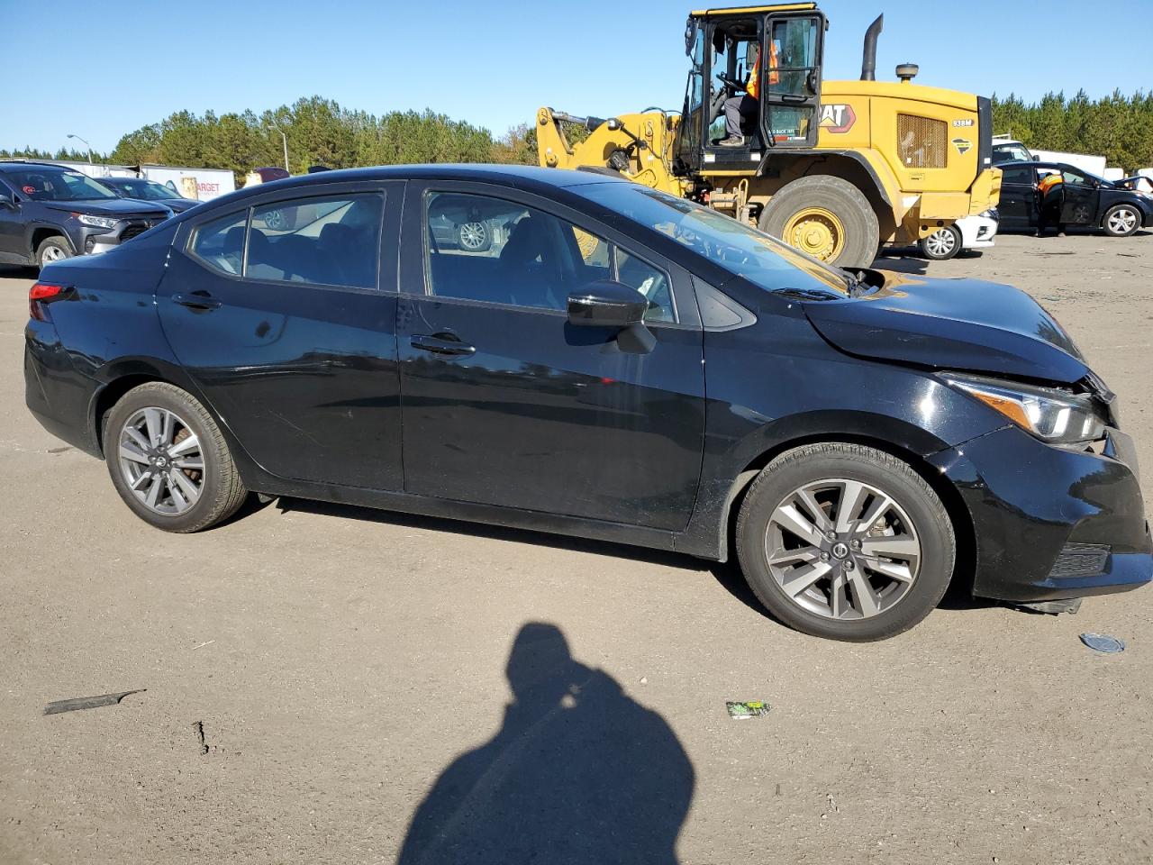 2020 Nissan Versa VIN 3N1CN8EV3LL801159 Copart auction photo, front end damage thumbnail 4
