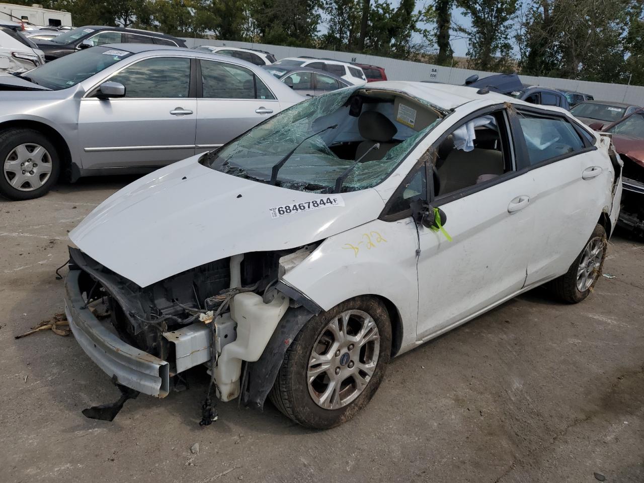 2014 Ford Fiesta VIN 3FADP4BJ5EM189569