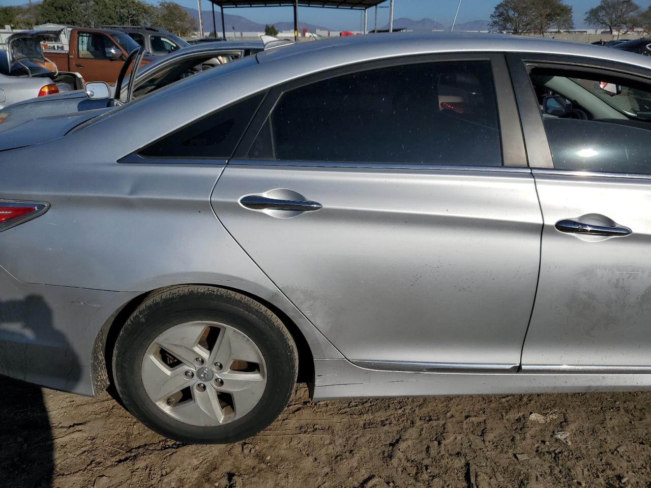 2012 Hyundai Sonata VIN KMHEC4A49CA026791 Copart auction photo, front end damage thumbnail 10