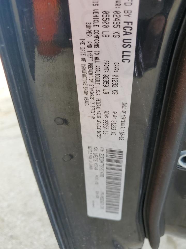 2019 Dodge Charger VIN 2C3CDXKT5KH514785 Copart auction photo, side / front end damage thumbnail 12