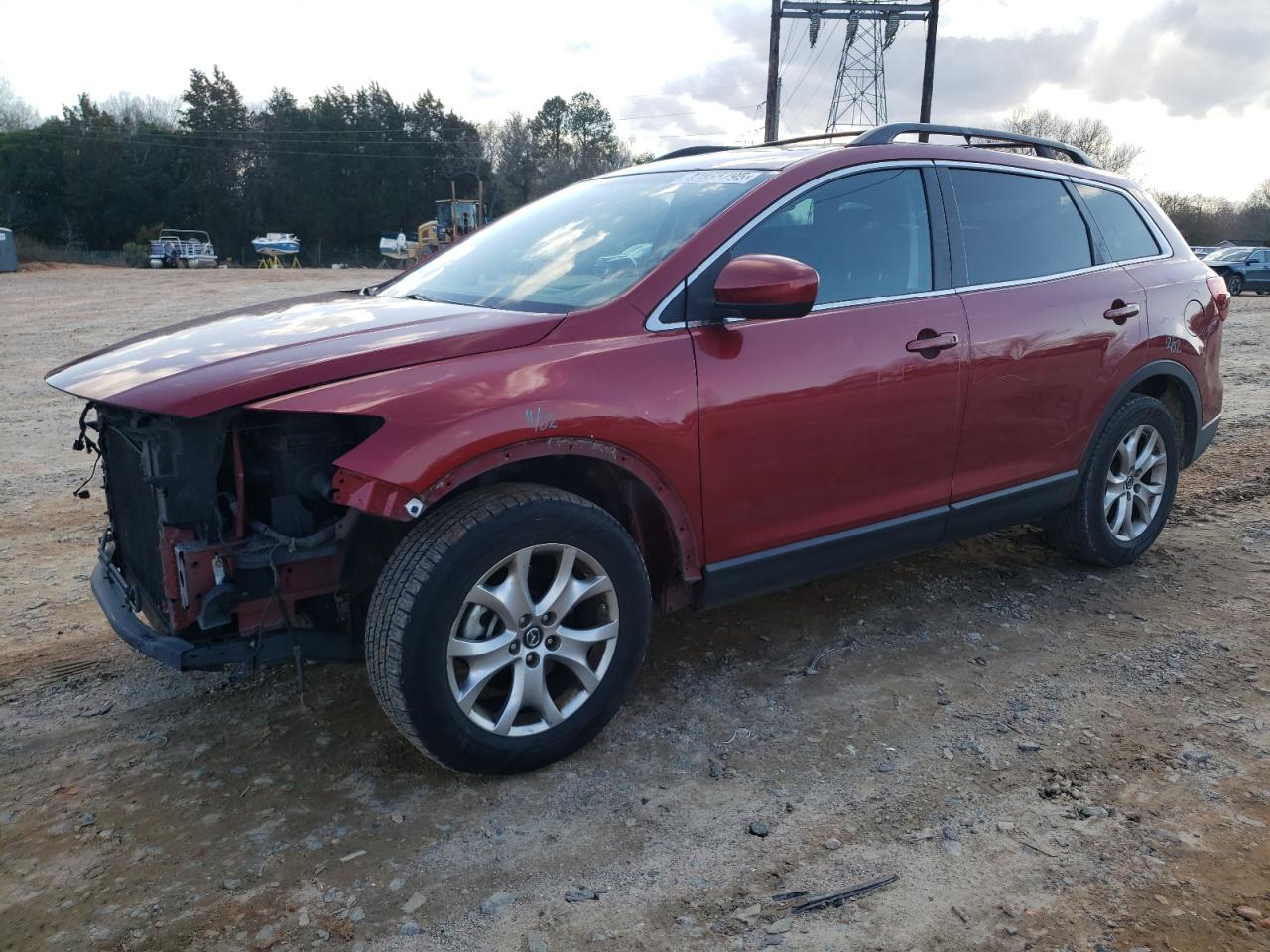 2015 Mazda CX-9 VIN JM3TB2CA4F0458647
