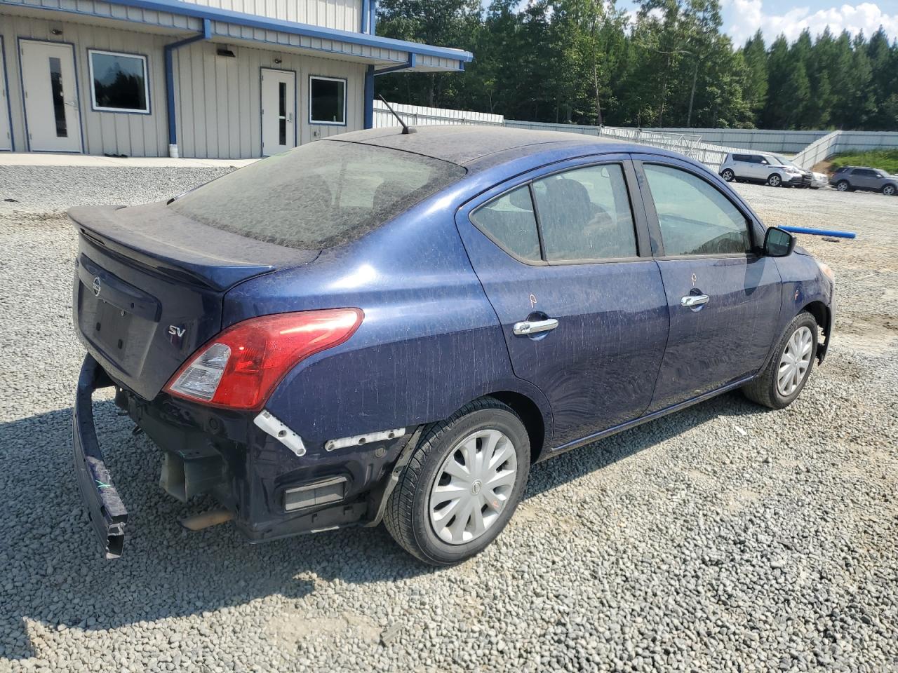 2019 Nissan Versa VIN 3N1CN7AP4KL805513 Copart auction photo, rear end damage thumbnail 3
