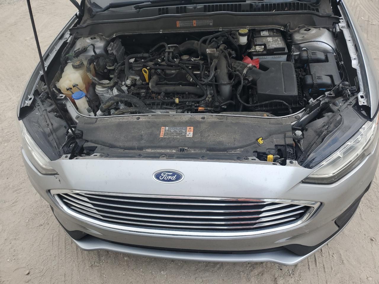 2020 Ford Fusion VIN 3FA6P0HD0LR139293 Copart auction photo, water/flood damage thumbnail 11