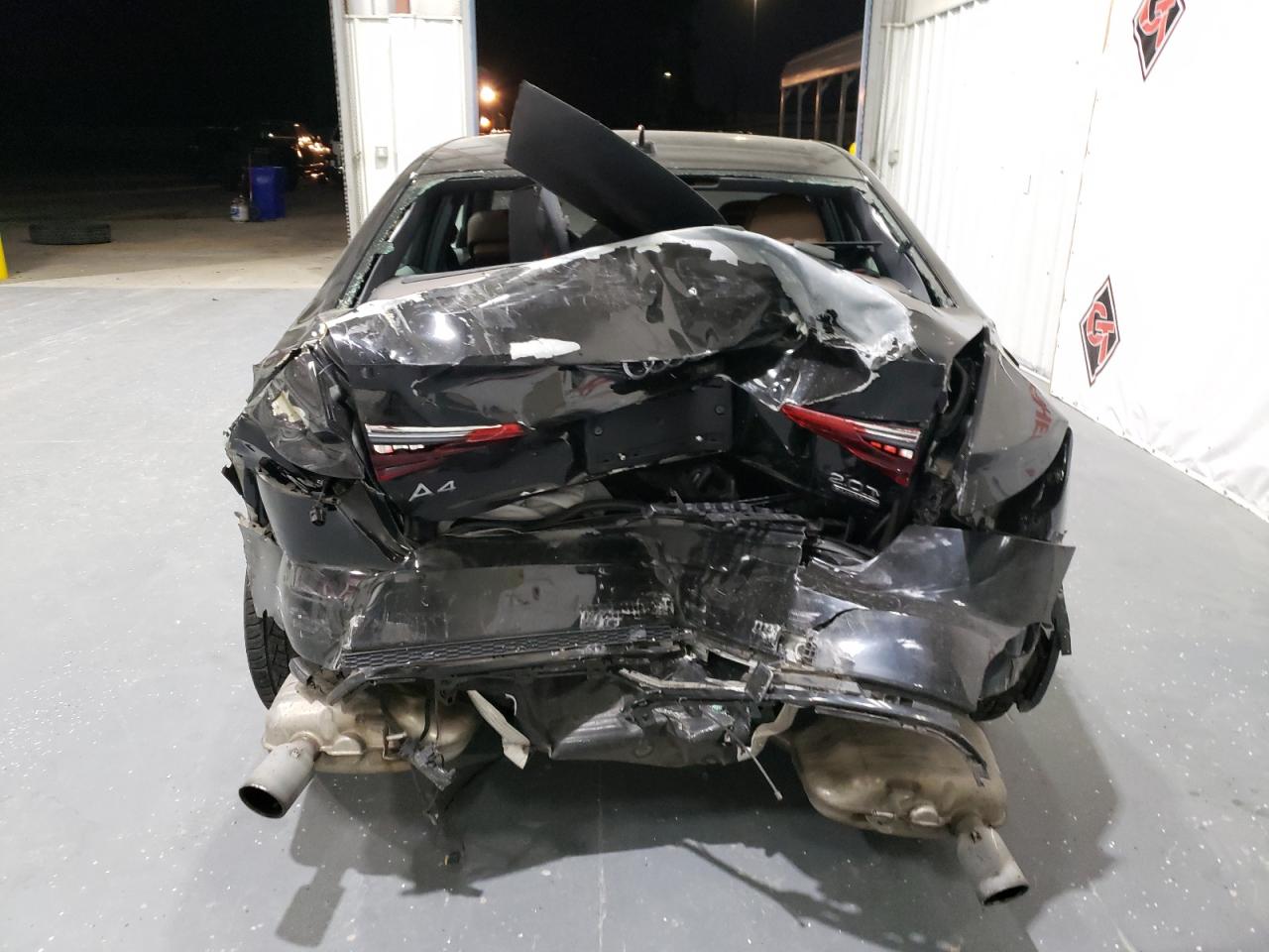 2017 Audi A4 VIN WAUDNAF47HN050151 Copart auction photo, rear end damage thumbnail 6