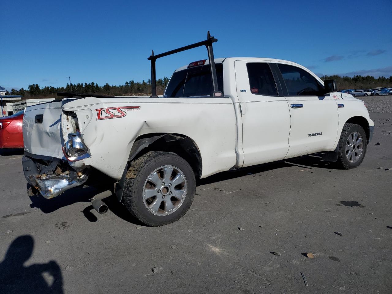 2007 Toyota Tundra VIN 5TFRV54167X011336 Copart auction photo, rear end / minor dent/scratches damage thumbnail 3