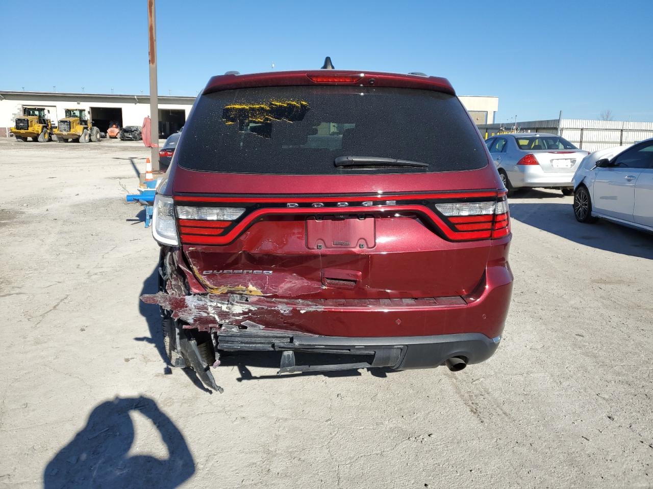 2017 Dodge Durango VIN 1C4RDHAG9HC950583 Copart auction photo, rear end / minor dent/scratches damage thumbnail 6