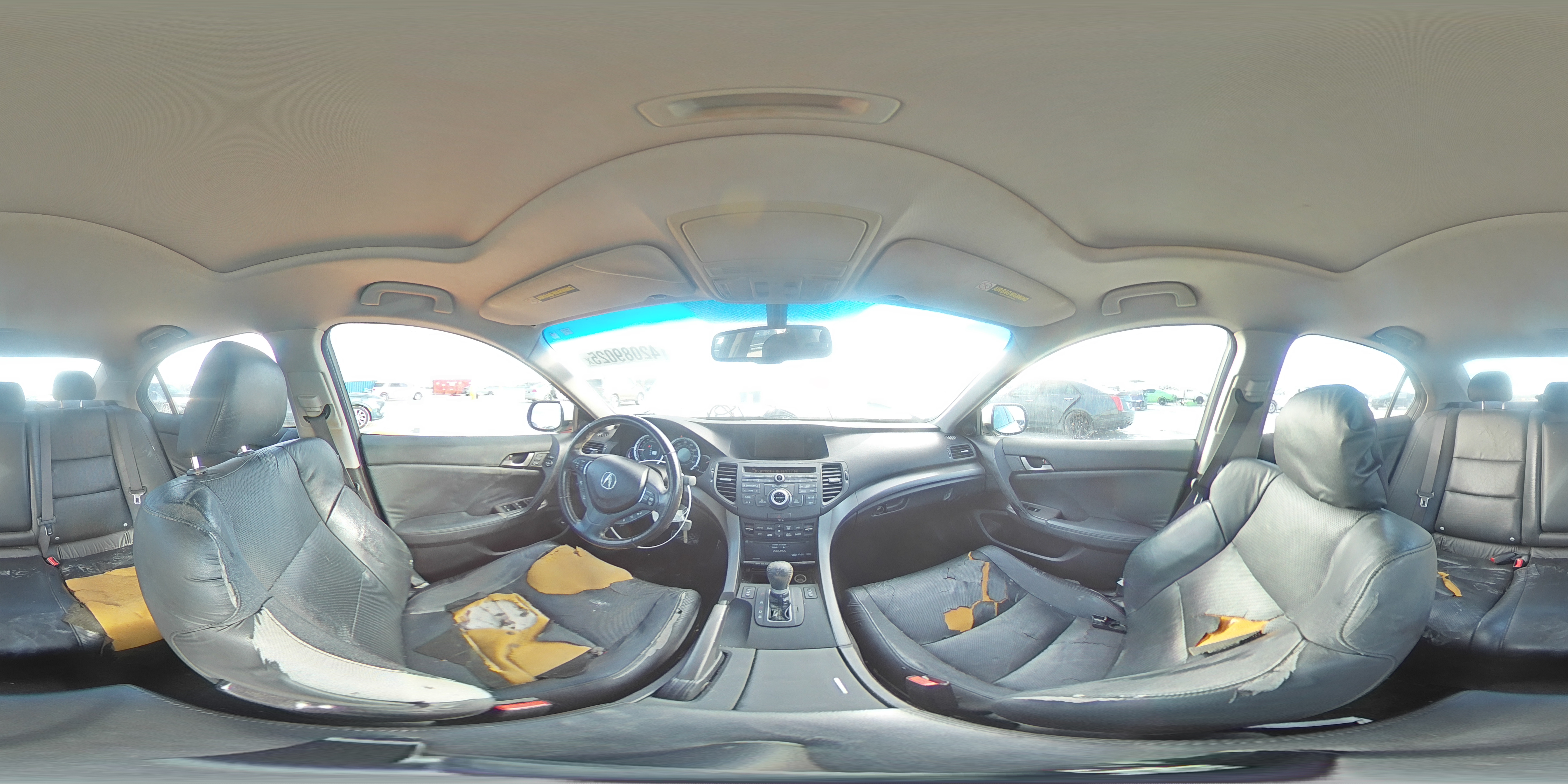 2010 Acura TSX VIN JH4CU2F64AC036555 Copart auction photo, front end damage thumbnail 12