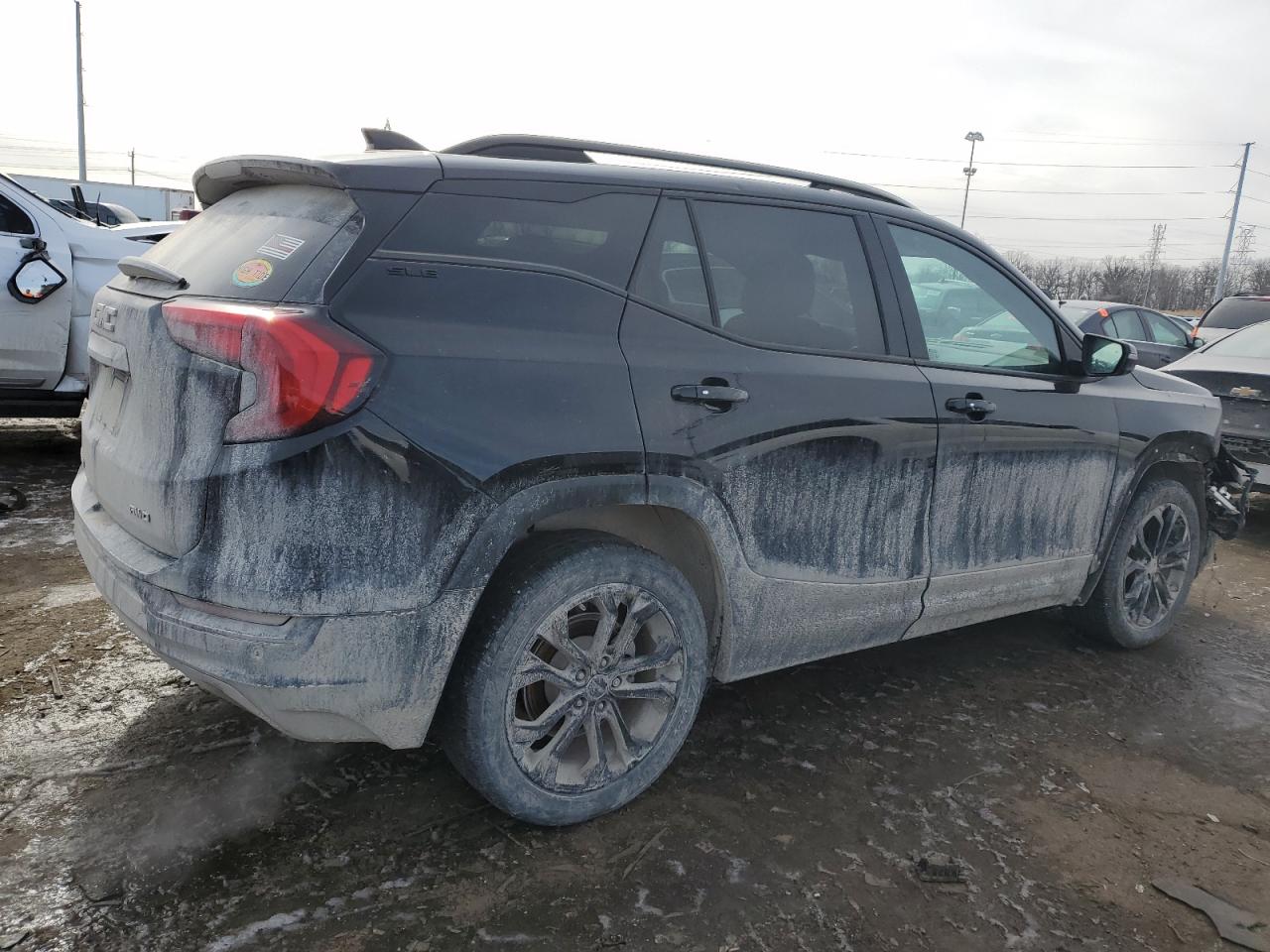 2019 GMC Terrain VIN 3GKALTEV3KL364733 Copart auction photo, front end damage thumbnail 3