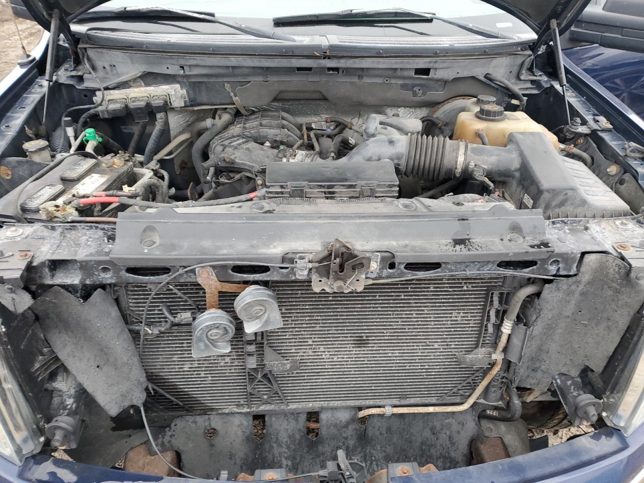 2012 Ford F-150 VIN 1FTEX1CM1CFA40496 Copart auction photo, rear end / side damage thumbnail 11