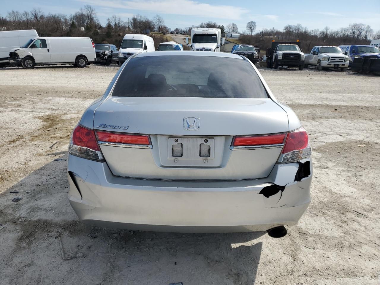 2012 Honda Accord VIN 1HGCP2F30CA081975 Copart auction photo, front end / rear end damage thumbnail 6