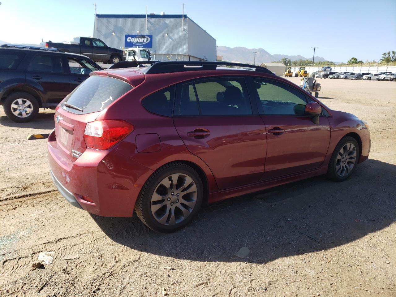 2013 Subaru Impreza VIN JF1GPAL69DH835365 Copart auction photo, front end damage thumbnail 3