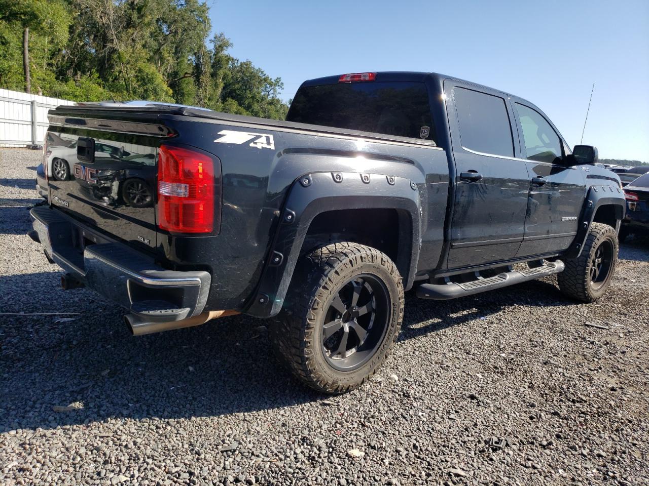 2014 GMC Sierra VIN 3GTU2UECXEG372518 Copart auction photo, front end damage thumbnail 3