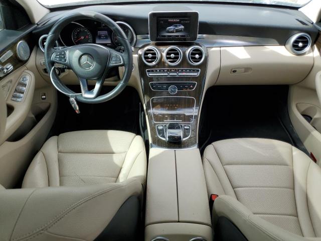 2015 Mercedes-Benz C-klasse VIN 55SWF4KB1FU039722 Copart auction photo, front end / side damage thumbnail 8